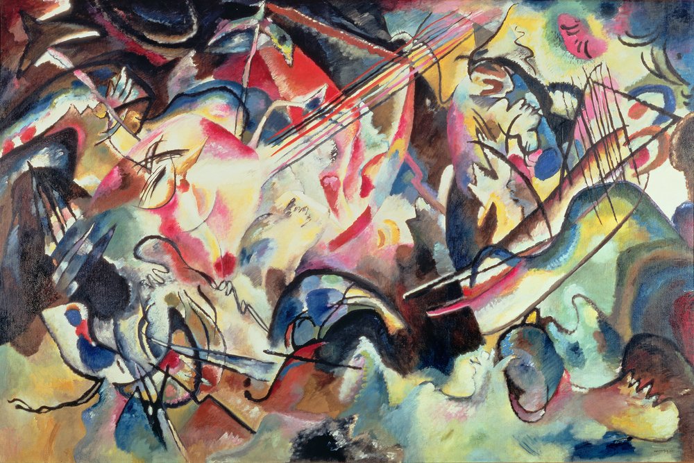 Wassily Kandinsky、、画集画、額装付 Wassily Kandinsky、、画集画、額装付